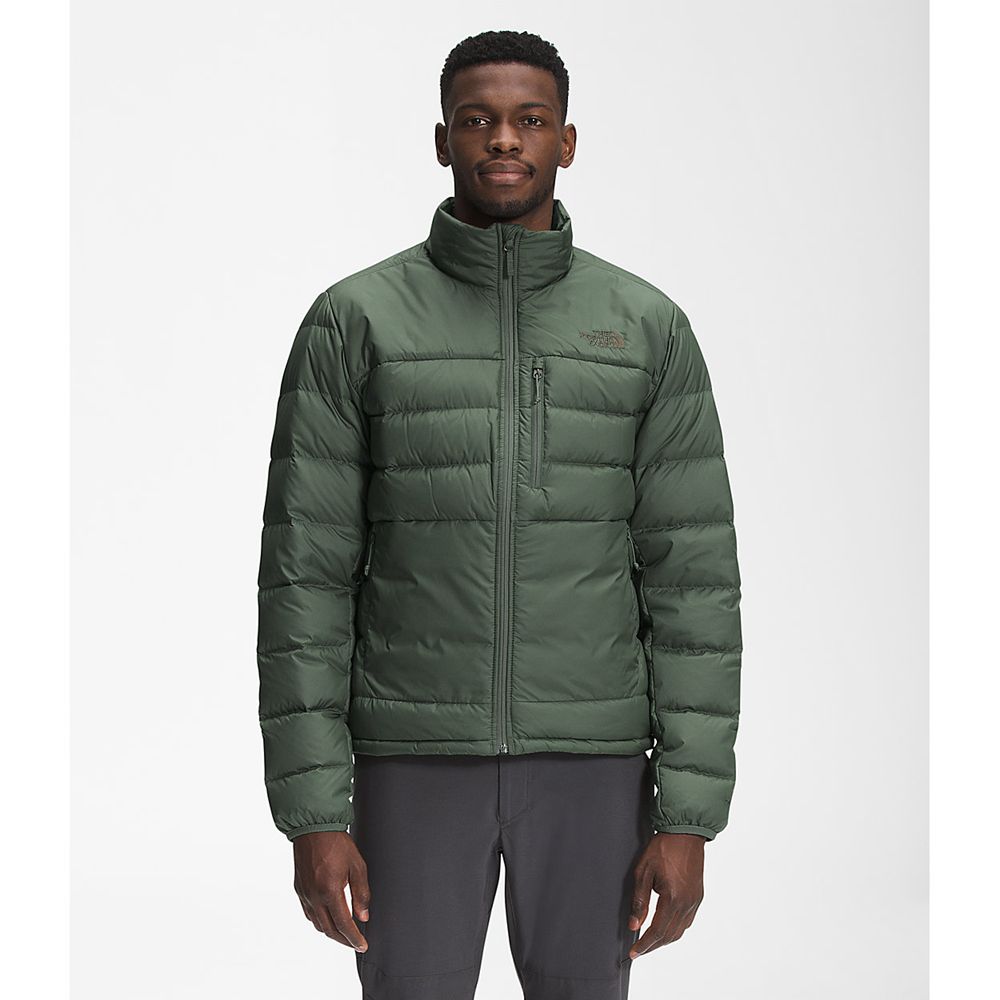 The North Face Winter Jacket Mens Australia - The North Face Aconcagua 2 Green (CNU-925801)